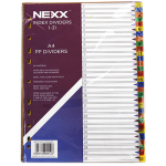 NEXX PVC Index / File Divider Numbered 1-31